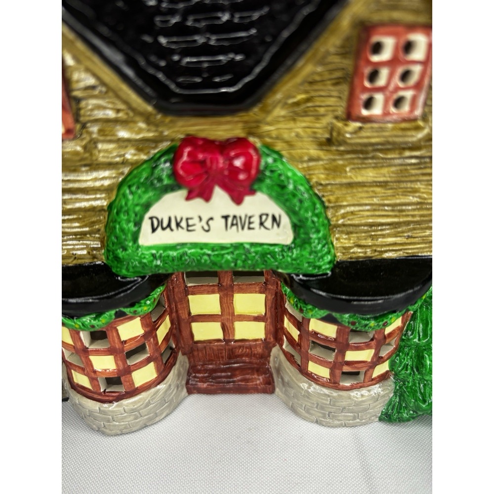🍺Christmas‎ Giant Duke's Tavern Christmas Village Light Up - Picture 2 of 9